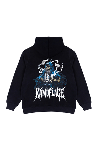 Mikina S Kapucí Kamuflage Skully