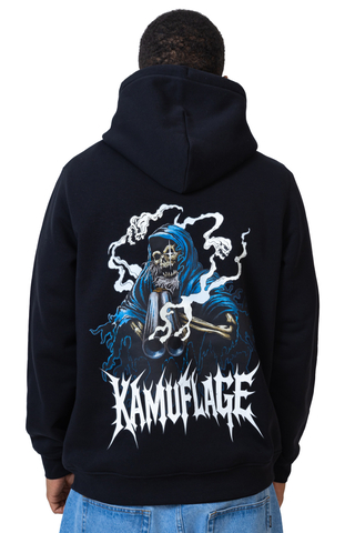 Mikina S Kapucí Kamuflage Skully
