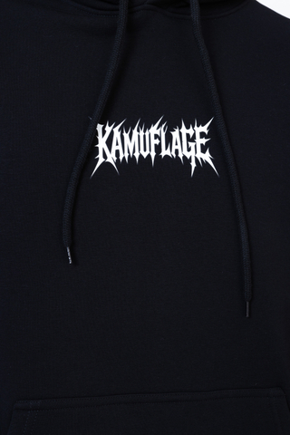 Mikina S Kapucí Kamuflage Skully
