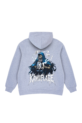 Mikina S Kapucí Kamuflage Skully