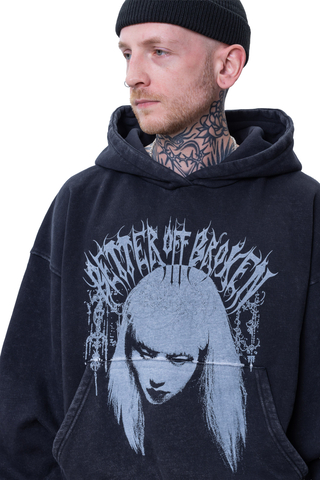 Mikina S Kapucí Better off Broken Sigil