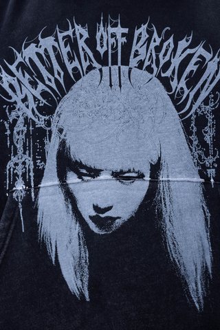 Mikina S Kapucí Better off Broken Sigil
