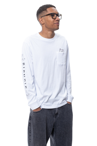 Longsleeve Ripndip Lord Nermal Pocket