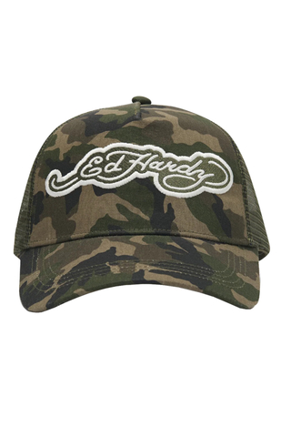 Kšiltovka Ed Hardy Embroidery Applique