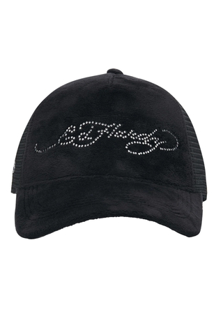 Czapka Ed Hardy Diamante Velour 