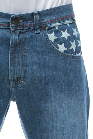 Spodnie Mass Denim Flag 14 Straight Fit