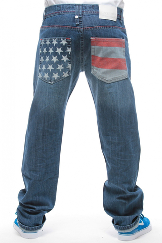 Spodnie Mass Denim Flag 14 Straight Fit