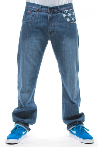 Spodnie Mass Denim Flag 14 Straight Fit