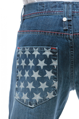 Spodnie Mass Denim Flag 14 Straight Fit