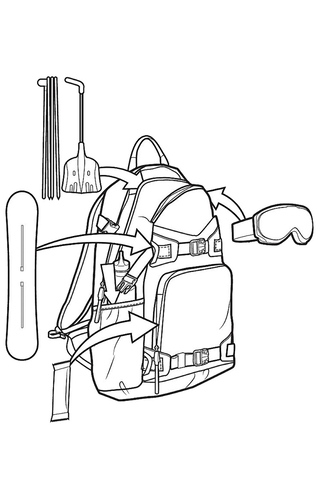 Plecak Snowboardowy Burton Riders Pack 2.0 25L