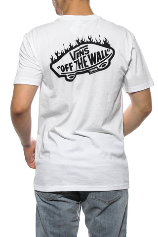 Føderale svulst Hollywood Vans X Thrasher SS T-shirt VA36M3WHT White