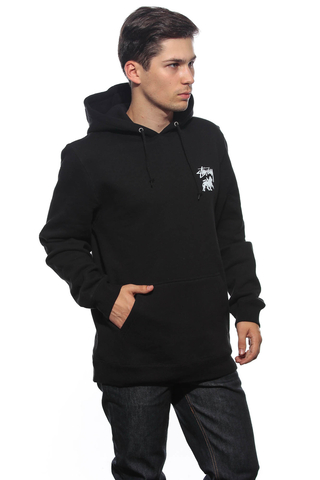 Stussy Stock Lion Hoodie Black 1924120/0001