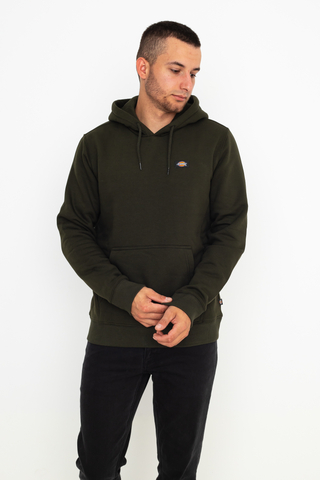 Dickies Oakport Hooded Pullover - Olive Green