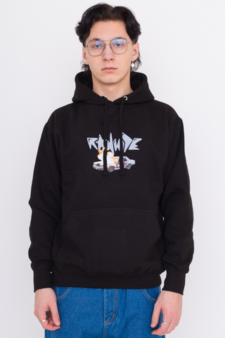 Raw Hide Burning Hoodie 