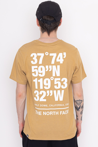 The North Face Coordinates Men's T-Shirt Yellow NF0A826XLK51