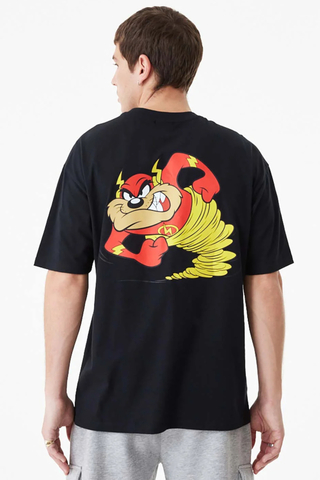 New Era Taz Superhero Warner Brothers 100th Looney Tunes Oversized T-shirt