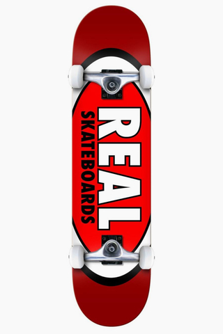 Skateboard Real Oval Red