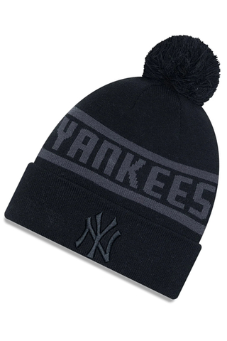 New Era New York Yankees Tonal Jake Bobble Knit Beanie