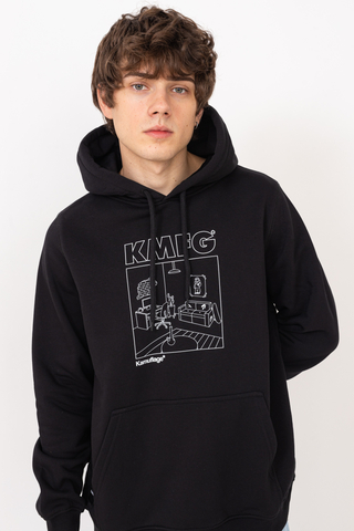 Kamuflage Lägenhet Hoodie