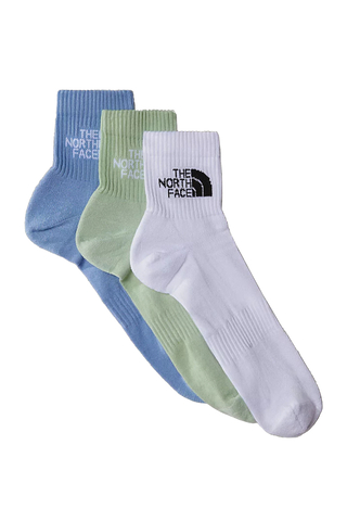 The North Face Multi Sport Cushion 1/4 3 Pack Socks