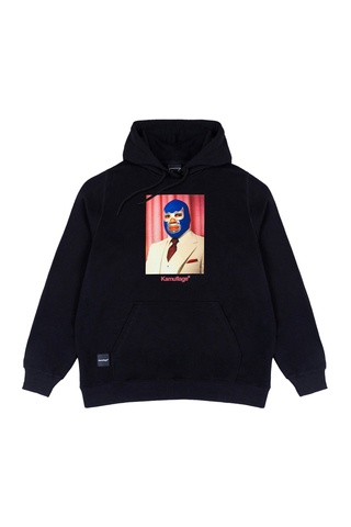 Bluza Z Kapturem Kamuflage Blue Demon