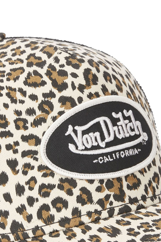Czapka Von Dutch Avec Filet Leopard