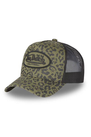 Czapka Von Dutch Avec Filet Leopard