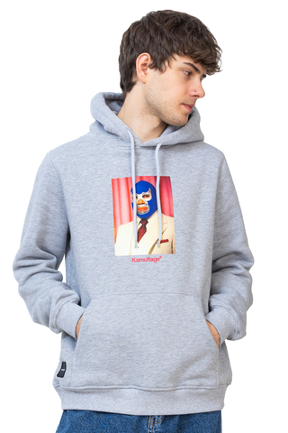 Bluza Z Kapturem Kamuflage Blue Demon