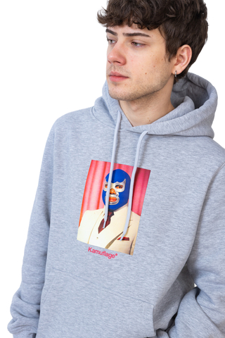 Bluza Z Kapturem Kamuflage Blue Demon