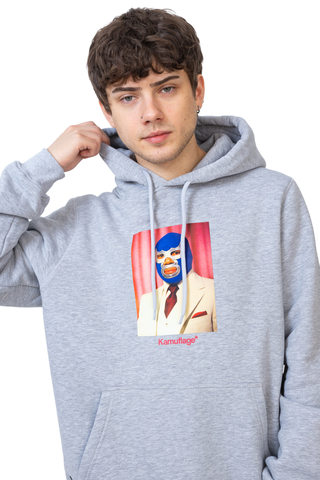 Bluza Z Kapturem Kamuflage Blue Demon