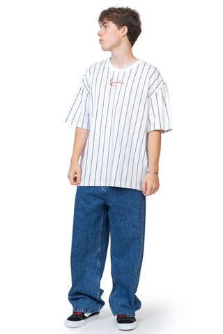 Tričko Karl Kani Signature Pinstripe