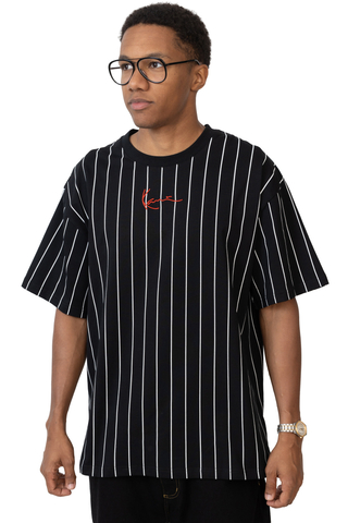Tričko Karl Kani Signature Pinstripe
