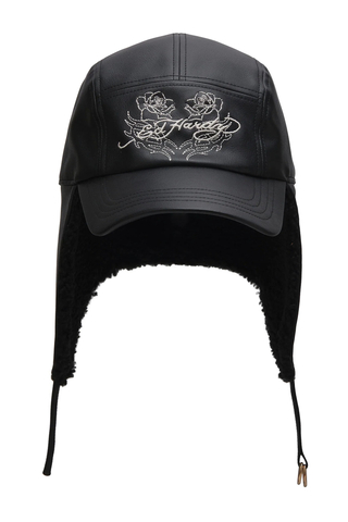 Czapka Zimowa Ed Hardy Rose Logo