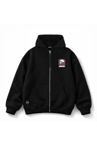 Mikina Na Zip Kamuflage Skull