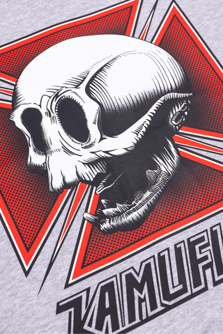 Mikina Na Zip Kamuflage Skull