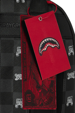 Plecak Sprayground Gray Peeking Character Check Savage
