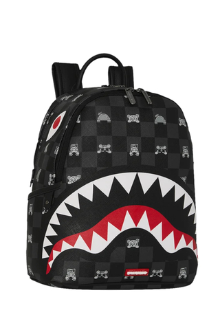 Plecak Sprayground Gray Peeking Character Check Savage