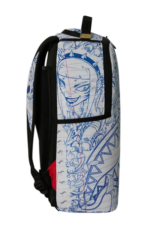Batoh Sprayground Blue Ink Doodle