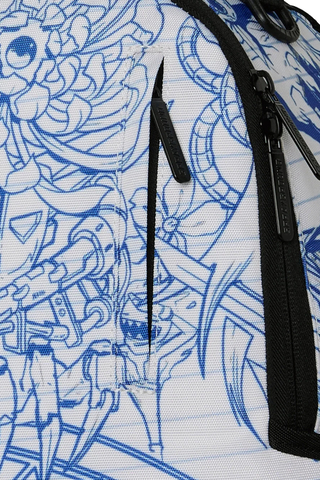 Batoh Sprayground Blue Ink Doodle