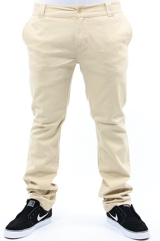FLAT FRONT CHINO PANT
