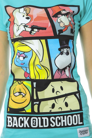 Koszulka Diamante Wear Back 2 Oldschool Gang