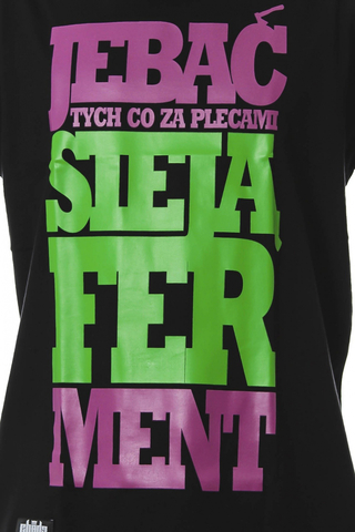 Koszulka Chada Jebać tych co za plecami