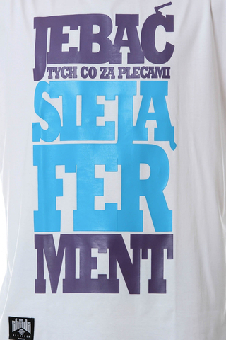 Koszulka Chada Jebać tych co za plecami