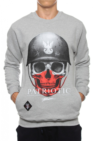 Bluza Patriotic Skull New 