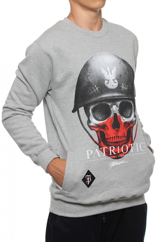 Bluza Patriotic Skull New 