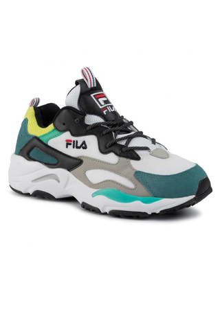 Fila ray tracer white grey clearance lime