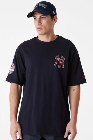 Tričko New Era New York Yankees MLB Large Logo Oversized