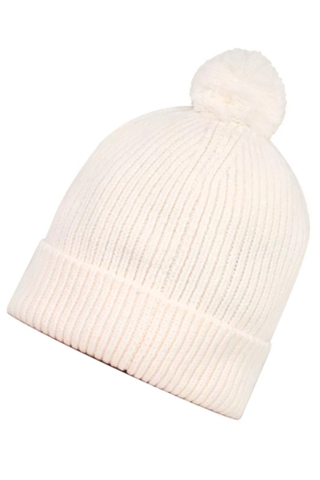 The North Face Logo Box Pom Beanie 