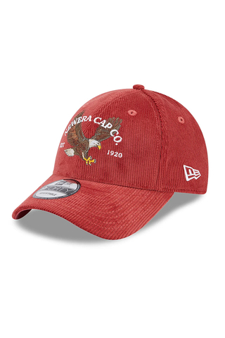 New Era Cord Red 9Forty Cap
