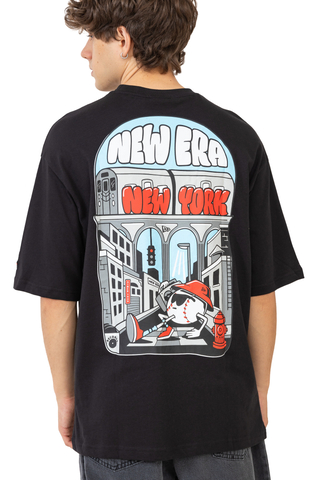 Tričko New Era New York City Graphic Oversized